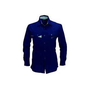 BURTLE バートル 長袖シャツ 春夏用 7063 3 ネイビー Lの商品画像