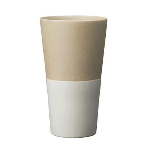 BRUNO ブルーノ セラミック ビアタンブラー ホワイト White シンプル スリム 父の日 おしゃれ かわいい 保冷 保温 水筒 ふの商品画像