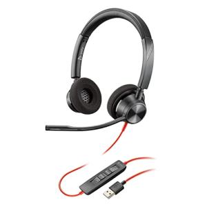 Plantronics - Blackwire 3320 USB-A - 有線 デュアルイヤー (ステレオ) ヘッドセット ブームマイク付き - USの商品画像
