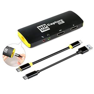 Basicolor3217 キャプチャーボード HDMI USB3.1 1080P 60FPS、任天堂Switch PS4 PS5 Xbox Wiiの商品画像