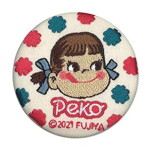 ミノダ ペコちゃん 刺繍缶バッジ ペコ S01B1707の商品画像