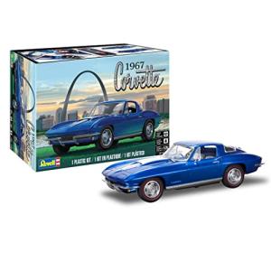 1967 コルベット 1/25 アメリカレベル Amazon | アメリカレベル 1/25 67 コルベット クーペ プラモデル