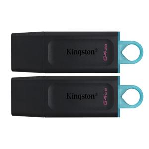 Kingston DataTraveler Exodia 64GB USB 3.2 フラッシュドライブ - 2パック DTX/64GB-2Pの商品画像