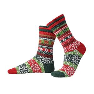 [ソルメイトソックス] ハイキングシューズ クルーソックス ホリー M (25-27cm)の商品画像