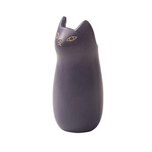 パレットライフ 傘立て おしゃれ 陶器 陶製 スリム コンパクト 北欧 可愛い 猫 ねこ 動物 アニマル 玄関 屋外 屋内 Sサイズ パープルの商品画像