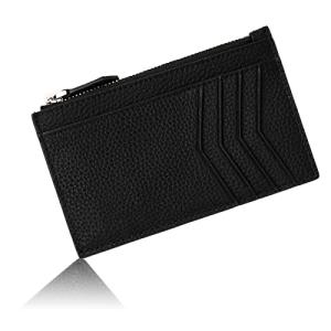 [enokio] フラグメントケース 本革 小銭入れ カードケース コインケース 財布 レディース (ブラック)の商品画像