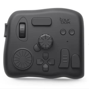 TourBoxElite ツアーボックスエリート 左手デバイス イラスト 動画制作 画像編集 コントローラー 片手デバイス (クラシックブラック)の商品画像