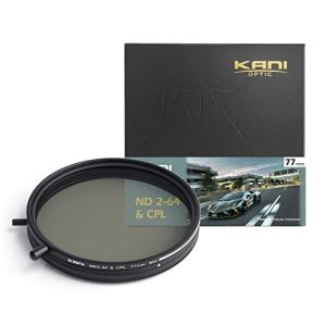 KANI バリアブル ND2-64+CPL/可変ND + 偏光フィルター (77mm)の商品画像