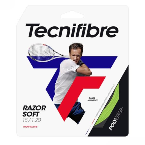 テクニファイバー Tecnifibre テニスガット 単張り レーザーソフト（RAZOR SOFT）...