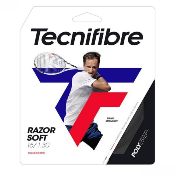 テクニファイバー Tecnifibre テニスガット 単張り レーザーソフト（RAZOR SOFT）...