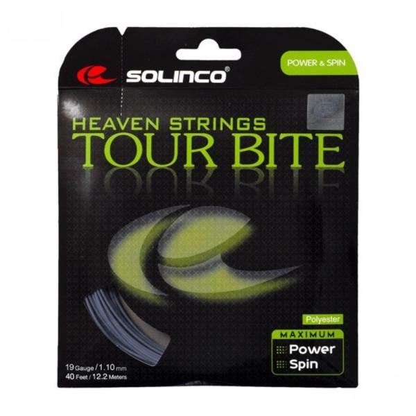 ソリンコ SOLINCO テニスガット 単張り ツアーバイト（TOUR BITE） 110 シルバー...