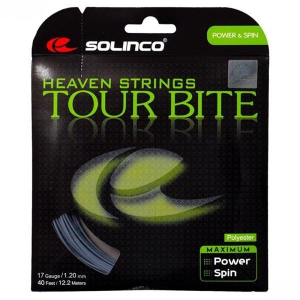 ソリンコ SOLINCO テニスガット 単張り ツアーバイト（TOUR BITE） 120 シルバー...