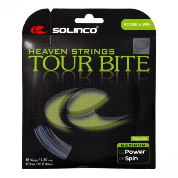 ソリンコ SOLINCO テニスガット 単張り ツアーバイト（TOUR BITE） 130 シルバー...