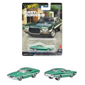 HWワイルド・スピード - 1972 フォード グラン トリノ スポーツ　10台 ワイルドスピード - 1972 フォード グラン トリノ スポーツ Hot