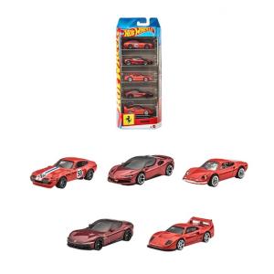 ベーシックカー フェラーリ 5カーパック 5台セット JLN12 Hot Wheels