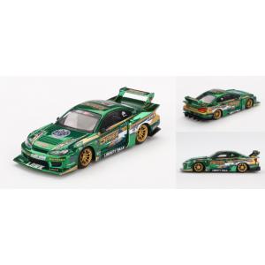 Toyota GR86 LB★Nation 左ハンドル「ミニGTシリーズ」 MINI GT 1/64 (ダイキャスト製) Toyota GR86 LB☆Nation レッド