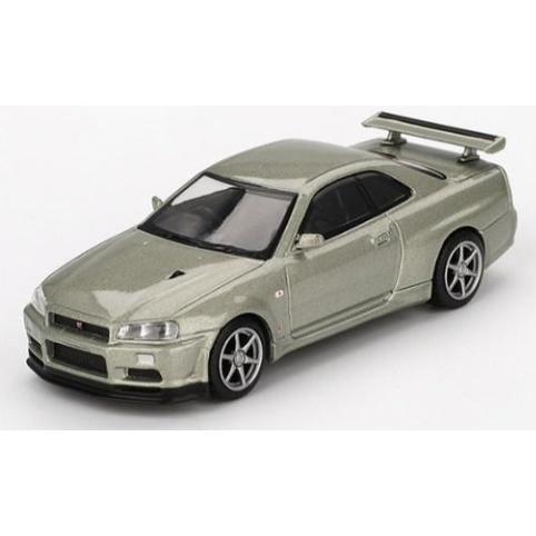 Nissan スカイライン GT-R R34 Vスペック II Nur ミレニアムジェイド(右ハンド...
