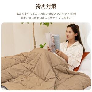 爆買 【正規品】電気毛布 掛け敷き USB/D...の詳細画像3