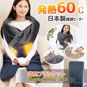 爆買 【正規品】電気毛布 掛け敷き USB/D...の詳細画像1