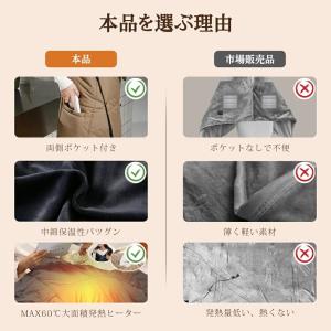 爆買 【正規品】電気毛布 掛け敷き USB/D...の詳細画像4