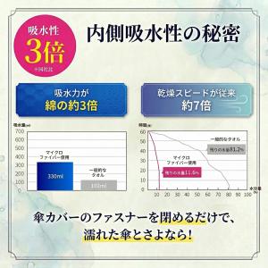【3サイズ 4色】折りたたみ傘 ケース 吸水 ...の詳細画像5