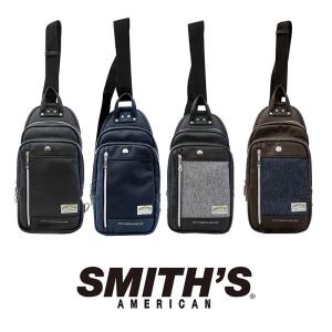8ac002 スミス アメリカン ボディバッグ ショルダー バッグ ボディ メンズ ブランド 人気 おしゃれ シンプル 代 30代 40代 父 ギフト プレゼント 8ac002 アドニスオンラインショップ 通販 Yahoo ショッピング