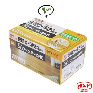 床鳴り注入補修剤 フロアメンダーONE 500g×1セット 注入器付き 木質床材の浮き スキ間に コニシ｜adoorz-shop