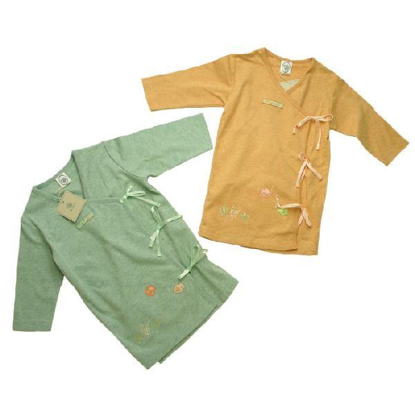 リボン合わせ着 ベビー服 ロングサイズ フィッシングカモノハシ君（濠Du) 60cm 新生児 アウト...