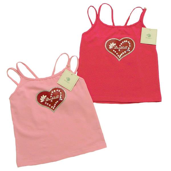 キャミソール Tシャツ ベビー 女の子 子供服 春夏 花のゆりかごちょっぴりセクシーハートの（濠Du...