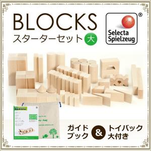 セレクタ社 SELECTA BLOCKS・スターターセット・大 SE0003 木のおもちゃ｜adoshop
