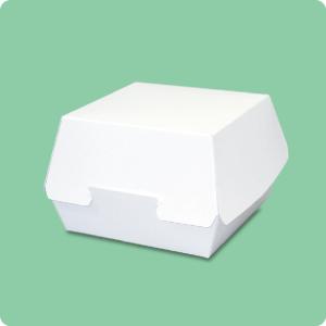 ハンバーガー用紙トレー　EC6　白　800ヶ入