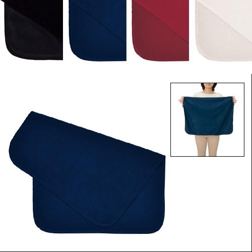 ブランケット ひざ掛け フリース 小さめサイズ あったかグッズ 格安 景品 ノベルティ 販促品 スム...