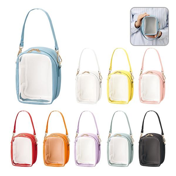 ぬいぐるみポーチ 推し活グッズ 小物入れ ダブルファスナー ストラップ付き 便利グッズ 格安 景品 ...