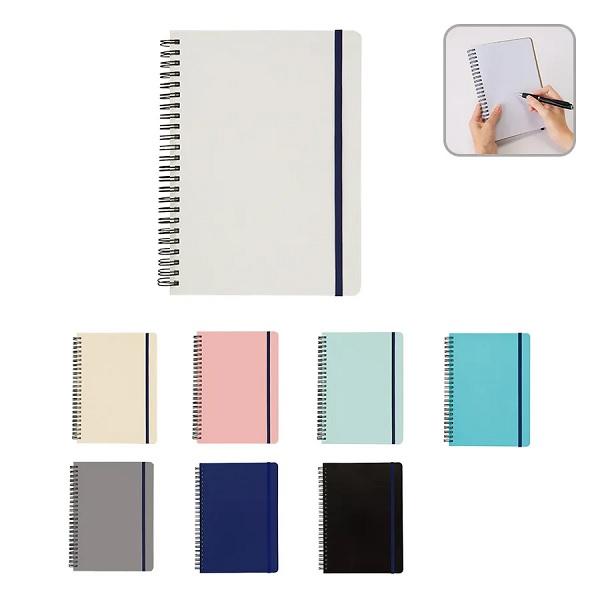 A5ノート ゴムバンド付 5mm方眼 便利文具 おしゃれ雑貨 格安 記念品 景品 ノベルティ 販促品...