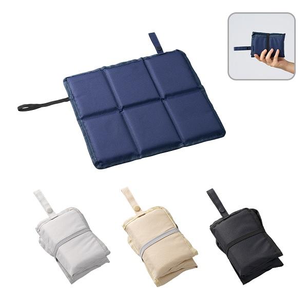 屋外クッション アウトドアクッション スポーツ観戦クッション 軽量 コンパクト 格安 景品 販促品 ...