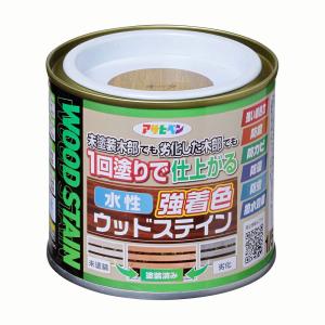 水性強着色ウッドステイン 1/5L オーク 水性塗料 木部専用塗料 アサヒペンの商品画像