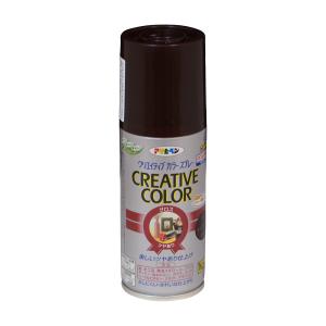 塗料 スプレー クリエイティブカラースプレー 100ml 84チョコレート スプレー塗料 塗装 ペンキ アサヒペンの商品画像
