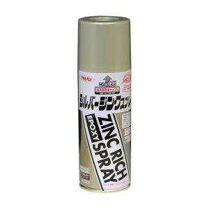 スプレー塗料 シルバー ジンクスプレー 420ml アサヒペン 爆買