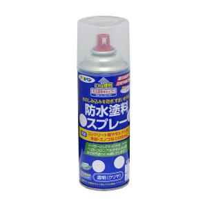 防水塗料 防水塗料スプレー 420ml コンクリートやモルタルに アサヒペン 爆買