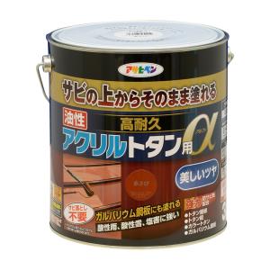 トタン 塗料 油性高耐久アクリルトタン用α3kg...の商品画像