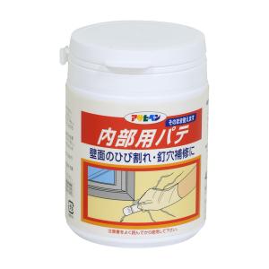 壁補修 補修材 室内壁 屋内壁 釘穴 アサヒペン 内部用パテ 400g ホワイト 白 爆買