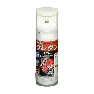 アサヒペン 2液 ウレタンスプレー クリヤ 300ml 1本 弱溶剤型 透明