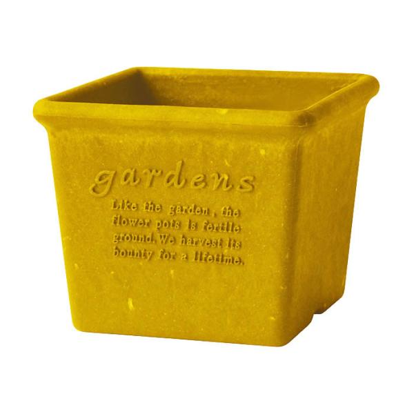 エコポット角型120 マスタード 八幡化成 爆買