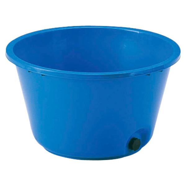 塩水選容器 #85 排水栓付 アロン化成 ブルー 85L 籾 選別