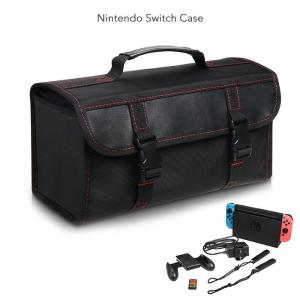 Nintendo Switch 収納バッグ 大容量 ニンテンドースイッチ ゲーム機 充電器 ソフトケース メモリー 収納ボックス コントローラー Joy-Con ジョイコンの商品画像