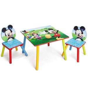 子供 テーブル&チェア セット ディズニー ミッキーマウス 2人用 家具 デルタ Deltaの商品画像