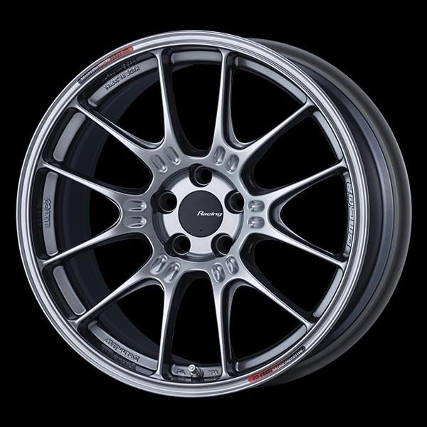 エンケイ ＥＮＫＥＩ レーシング ＧＴＣ０２ ９Ｊ-１７ ５Ｈ １００ +４３　ハイパーシルバー/マ...