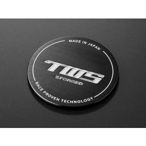 TWS 在庫有【TWS センターキャップ】○φ57 ○シルバー ○4個