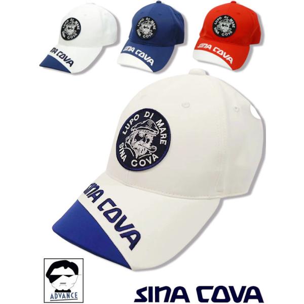 シナコバ 2025新作春夏 sinacova ゴルフ ラウンディッシュキャップ 大きいサイズ メンズ...