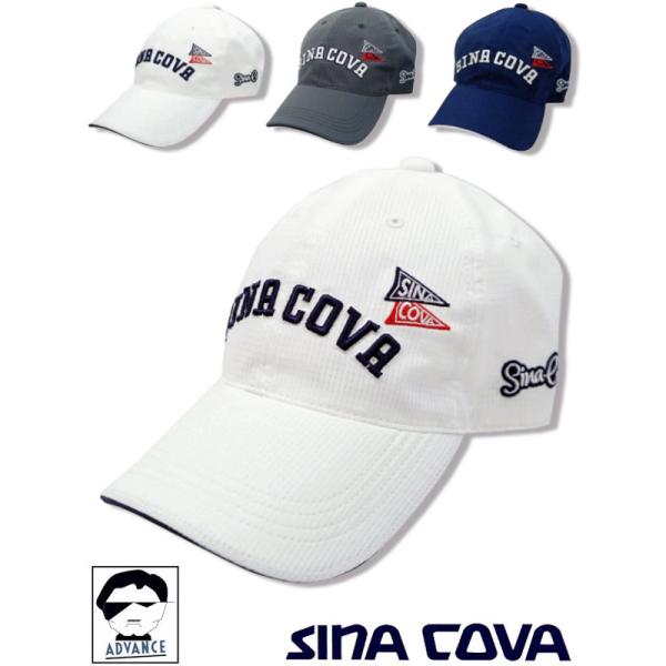 シナコバ 2025新作春夏 sinacova ゴルフ ラウンディッシュキャップ 大きいサイズ メンズ...